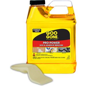 Goo Gone Pro-Power - 32 Ounce & Sticker Lifter - Professional Strength Adhesive Remover, Removes Stickers, Tape, Grease and More