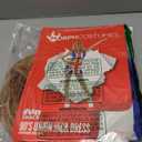 fun shack Womens Union Jack Dress Costume - 90s Popstar British Flag Halloween Outfit for Adults (Small)