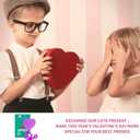 2 x 28 Pack Valentine Sticky Hands Toy with Valentines Cards for Kids Valentine Party Favors Valentine School Classroom Exchange Gift