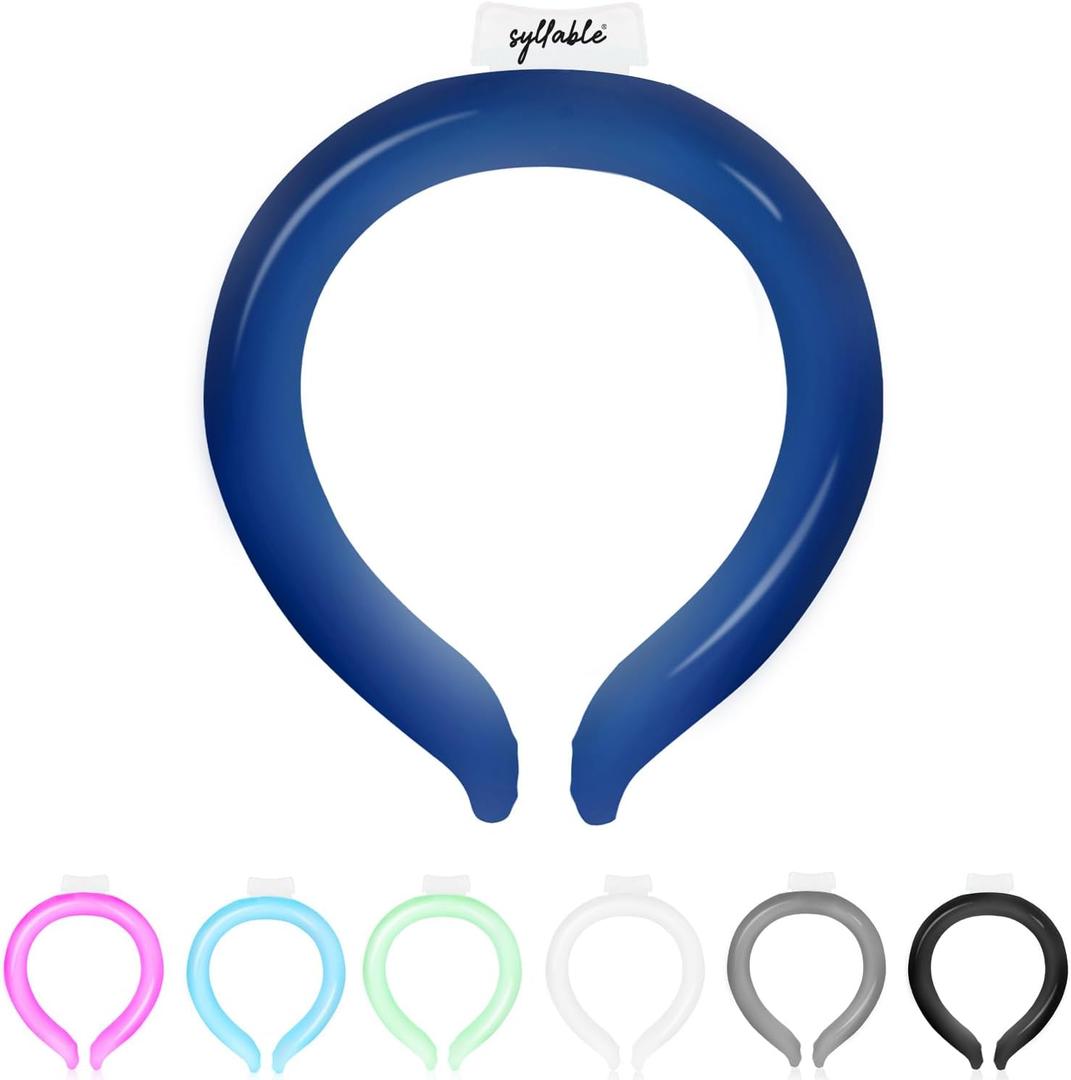 Neck Cooling Tube, Reusable Ice Neck Cool Ring for Outdoor Indoor, Neck Coolers for Hot Weather
