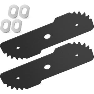 2-Pack EB-007 7-1/2-inch Edge Hog Heavy-Duty Edger Replacement Blade for Black & Decker 2-in-1 LE750, LE710, LE760, EH1000 Edger/Lawn Trimmer w/ 4 Wear Indicators