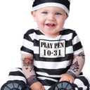 InCharacter Time Out Costume (3-6 Months, Short Prisoner)