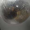 Disco Ball 12-Inch Large Hanging Mirror Ball Disco Ball Decor for Disco Party Decorations, Weddings, Events, Disco Christmas Decor, and Home Celebrations