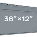 Rifle Shotgun Gun Cleaning Mat,36" x 12" Magnetic Gun Cleaning Mats for All Guns, Anti-Slip Rifle Repair Gun Mat with Organizer Parts Tray, Gun Cleaning Mat Large