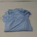 BORIFLORS Women's Sexy Ruched Bodycon Midi Dresses Square Neck Sleeveless Ruffle Hem Club Party Tank Dress (Baby Blue), Size: Small