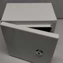 VEVOR NEMA Steel Enclosure, 8" x 8" x 6" NEMA 4X Steel Electrical Box, IP66 Waterproof & Dustproof, Outdoor/Indoor Electrical Junction Box, with Mounting Plate