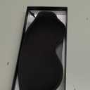 3D Eye Mask Sleep Mask for Men & Women, 100% Pressure-Free & Light Block-Out Eye Mask for Sleep with Easy Adjustable Strap, Night Eye Cover for Travel, Black