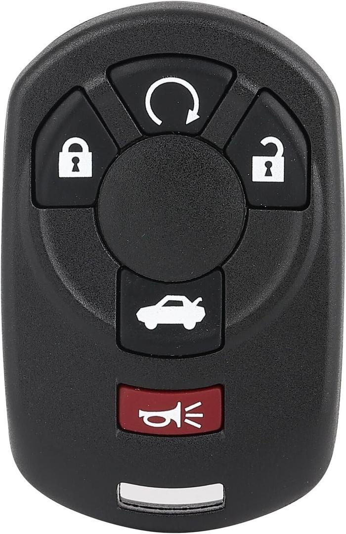 SCITOO Key Fob Keyless Entry 2005 2006 2007 for Cadillac for STS 3.6L, 2006 2007 for Cadillac for STS 4.4L, 2005 2006 2007 for Chevy for Corvette 6.0L M3N65981403 (1 PCS) 5 buttons 315Mhz SCITOO Key Fob Keyless Entry 2005 2006 2007 for Cadillac for STS 3.6L, 2006 2007 for Cadillac for STS 4.4L, 2005 2006 2007 for Chevy for Corvette 6.0L M3N65981403 (1 PCS) 5 buttons 315Mhz