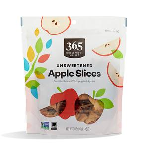 365 by Whole Foods Market, Dried Upcycled Apple Slices, 3 Ounce (Best By: 06/27/2026)