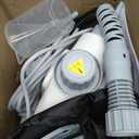 Pressurized Handheld Steam Cleaner, Portable Multi-Surface Cleaner for Home, Multipurpose Steam Cleaner for Tile, Grout, Windows, Bathroom, with 12pcs Accessories (White)