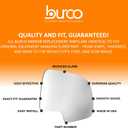 Burco 2936 Flat Driver Side Non-Heated Mirror Glass, Fits Ford Explorer, Explorer Sport, Explorer Sport Trac, Ranger, Mazda B2300-B4000, Mercury Mountaineer, Snap Fit Replacement for Heated/Non-Heated
