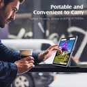 TiMOVO for iPad Air 11 Inch Case (M3/M2-2025/2024), iPad Air 5th Generation 2022/4th Gen 2020 10.9 Inch, Slim Hard Translucent Back Cover, Support Auto Wake/Sleep,Grey Purple