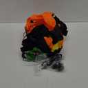 Joiedomi 8 ft Long Halloween Inflatable Three Characters and Pumpkin Patch Outdoor Decoration, Blow Up Inflatables Witch Ghost Skeleton Yard Decorations with LEDs for Party Yard Lawn Garden Decor