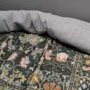 Washable Water-resistant Green Rug 3x10ft