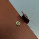 Fringe Studio 2026 Weekly Planner, Aug 2025 - Dec 2026, 17 Month, Faux Leather Wrapped Cover, "TEXT BLOCK COGNAC", 8"w x 10"h, 240 Pages (137FL003)