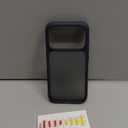 TORRAS for iPhone 17 Pro Case, Beyond MilitaryGrade Protection, Camera Control Button, DIY Buttons, Translucent Matte Slim Thin Shockproof Hard Back AntiScratch case for iPhone 17 Pro, Deep Blue