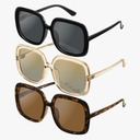 miyya Oversized Polarized Sunglasses Women, Trendy Retro Sun Glasses for Women 2025, Oversized Shades