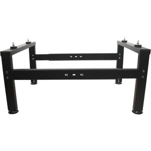 Mini Split Stand Ground Mounting Bracket Pad for 9,000-60,000BTU AC/Heating System/Ductless Air Conditioner,Anti-Vibration Heavy-Duty Vibration Absorber Condenser Adjustable Base 770LBS Load Capacity