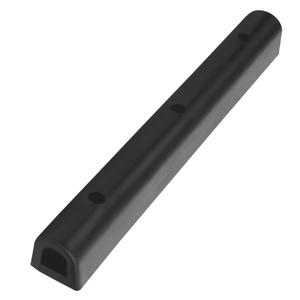 Nisorpa Rubber Dock Bumper 3.3 Feet Heavy-Duty Dock Edge Bumper Rubber Trailer Bumper with 3 Bolts for Loading Docks, Marinas and Parking Spots Boat Docks and Boat Slips - 39 x 3.9 x 3.9"