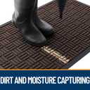 OLANLY Front Door Mat Outside Entrance 35x23, Heavy-Duty Rubber Doormat