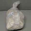 decorUhome Chenille Cream White Throw Pillow Covers 20x20 Inch Set of 2, Decorative Soft Couch Pillow Covers Solid Dyed Accent Farmhouse Neutral Square Pillow Cases for Sofa