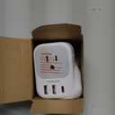 TESSAN South Africa Power Adapter, Type M Plug Adaptor with 4 American Outlets 3 USB Charger (1 USB C Port) for US to Bhutan Botswana Namibia Nepal