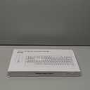 Wireless Keyboard and Mouse Combo, Full Size Silent Ergonomic Keyboard and Mouse, Long Battery Life, Optical Mouse, 2.4G Lag-Free Cordless Mice Keyboard for Computer, Mac, Laptop, PC, Windows(White)