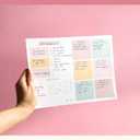 Weekly Planner Notepad Tear Off 52 Undated Weekly Sheets Daily To Do List Notepad, Habit Tracker, Academic Planner Notebook, Daily Work Planner- Full Year Productivity Planner Weekly To Do List Pad
