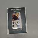 R40S PRO Retro Gaming Console, 30000+ HD Games Handheld Game Console, 3800mAh Rechargeable Mini Retro Video Console with 256GB TF Card, Portable Pocket Arcade (Transparent Green)