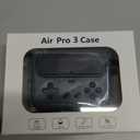 Inesore for Airpods Pro 3 Case Cover with Cleaner Kit,with Lock for Airpod Pro 3 (2025),Classic Cool Funny Game Console Hard Air Pods Pro 3 Case for Men Boy(Black)