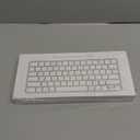 Wireless Keyboard for Mac, Bluetooth/2.4G USB Dual-Channel Connection, Multi Device, Mini Size, Rechargeable Bluetooth Keyboard for Mac Compatible with iMac, iPad, iPhone, MacBook Air/Pro