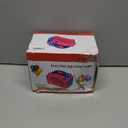 AGPTEK Electric Air Balloon Pump, 110V 600W Rose Red Portable Dual Nozzle Inflator/Blower for Party Decoration