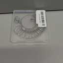 NuLink Ring Sizer Measuring Tool Stainless Steel Finger Rings Gauge 0-13 Sizing Measuring With Half Size, 27 Pcs