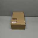 Amazon Essentials Women's Block Heel Mule (7.5, Tan Faux Microsuede)