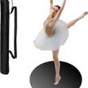 Portable Dance Floor Smooth Ballet Floor Vinyl Dance Mat for Home Stage Studios Kids Adults Practice Improve