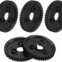 Sumind 5 Pieces 54T 0.8 32 Pitch Plastic Spur Gear Compatible with 4 x 4 VXL Rally VXL HPS HPI RC Car and Boat