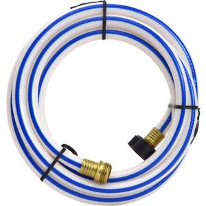 Valterra AquaFresh High Pressure Drinking Water Hose, Water Hose Hookup for RV - 1/2" x 10', White