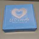 Caffox 3000Pcs Rose Petals with 36Pcs LED Tea Lights Candles, Rose Petals and Candles Set for Romantic Night, Romantic Decorations for Special Night, Valentine's Day, Wedding, Anniversary(Blue)