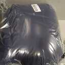 Amazon Basics 30F Cool Weather Sleeping Bag for Adults, Warm and Comfortable, Compact Lightweight, 75" x 33", Blue
