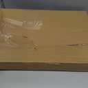 4-Pack Plastic 16" x 11" Large White Serving Trays Set - Reusable Serving Platters for Cookie, Appetizer, Charcuterie, Snack, Dessert, Party Food Display - Stackable Kitchen CounterTop Tray, BPA Free