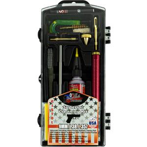 Pro-Shot Gun Cleaning Kits: Universal, Rifle, Pistol, and Shotgun Cleaning Kits with Premium Stainless Micro-Polished Rods, Brushes, Jags, Patches, CLP & Grease  Made in USA