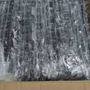 Silver Sequin Backdrop 9FTx4FT Shimmer Wall Backdrop Disco Shiny Backdrop for Valentine's Day Party Wedding Anniversary Birthday Decorations