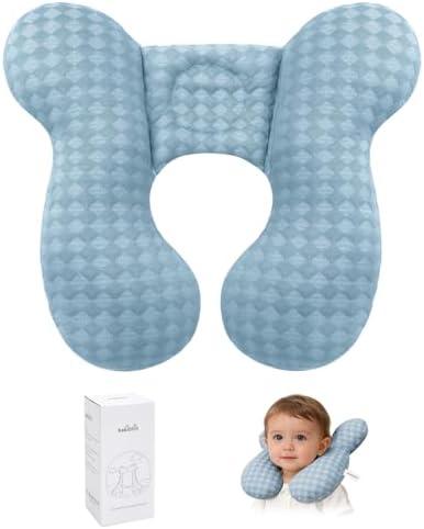 KAKIBLIN Baby Travel Pillow, Upgraded Baby Neck Pillows for Car Seat, Infant Neck Support Pillow for Head and Neck,Newborn Head Support for Car Seat,Pushchair