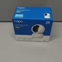 Tapo TP-Link 2K Pan Tilt Security Camera for Baby Monitor, Dog Camera w/Motion Detection, 2-Way Audio Siren, Night Vision, Cloud &SD Card Storage (Up to 256 GB), Works with Alexa & Google Home (C210)