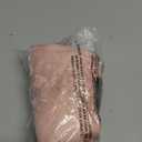 DiBanGu Mens Paisley Suit Waistcoat Silk Dress Vest and Necktie Pocket Square Cufflinks for Wedding Party (Medium, 21-blush Pink)