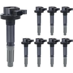 UF622 Ignition Coil Packs For 2011-2016 Ford F150,2011-2020 Ford Lobo,2011-2015 Ford Mustang 5.0L V8 Replaces# BR3Z-12029-A, DG542, C1802, GN10420, 52-2197 8PCS