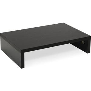 TEAMIX 14.2 inch Monitor Stand Riser, Wood Monitor Riser with Storage for Desk Small Monitor Stand TV/Screen/PC/Laptop Riser Computer Stand Desktop Shelf (Black-14.2 inch) TEAMIX 14.2 inch Monitor Stand Riser, Wood Monitor Riser with Storage for Desk Small Monitor Stand TV/Screen/PC/Laptop Riser Computer Stand Desktop Shelf (Black-14.2 inch)