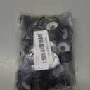 MECCANIXITY 30 Pack Twist Top Cap 28/410 Black Dispensing Squeeze Bottles Replacements Caps for Crafts, Arts, Glue, Liquids
