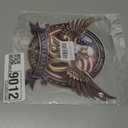 America Eagle Anniversary Sticker - 2 Pack Eagle Flag Patriotic Sticker for Refrigerators, Trucks, Laptop or Any Smooth Surface, Waterproof- American Pride Stickers - 8.27x7.2 in - BS-20