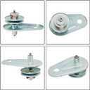 Go Kart 40 Series Torque Converter Kit 8HP-16HP Engines Clutch Pulley Driver Driven Replacement for Predator 420cc GX 340/390 Manco